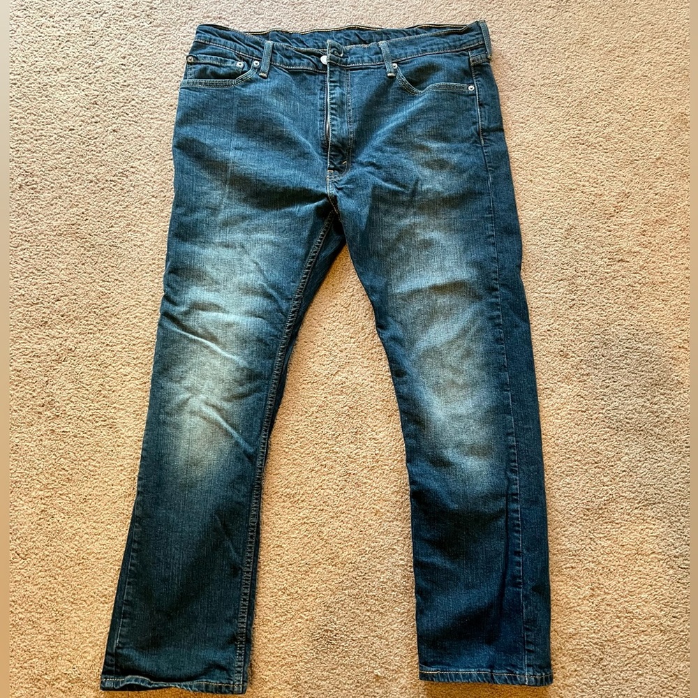 Levi 513 Slim Straight Jeans 38x30